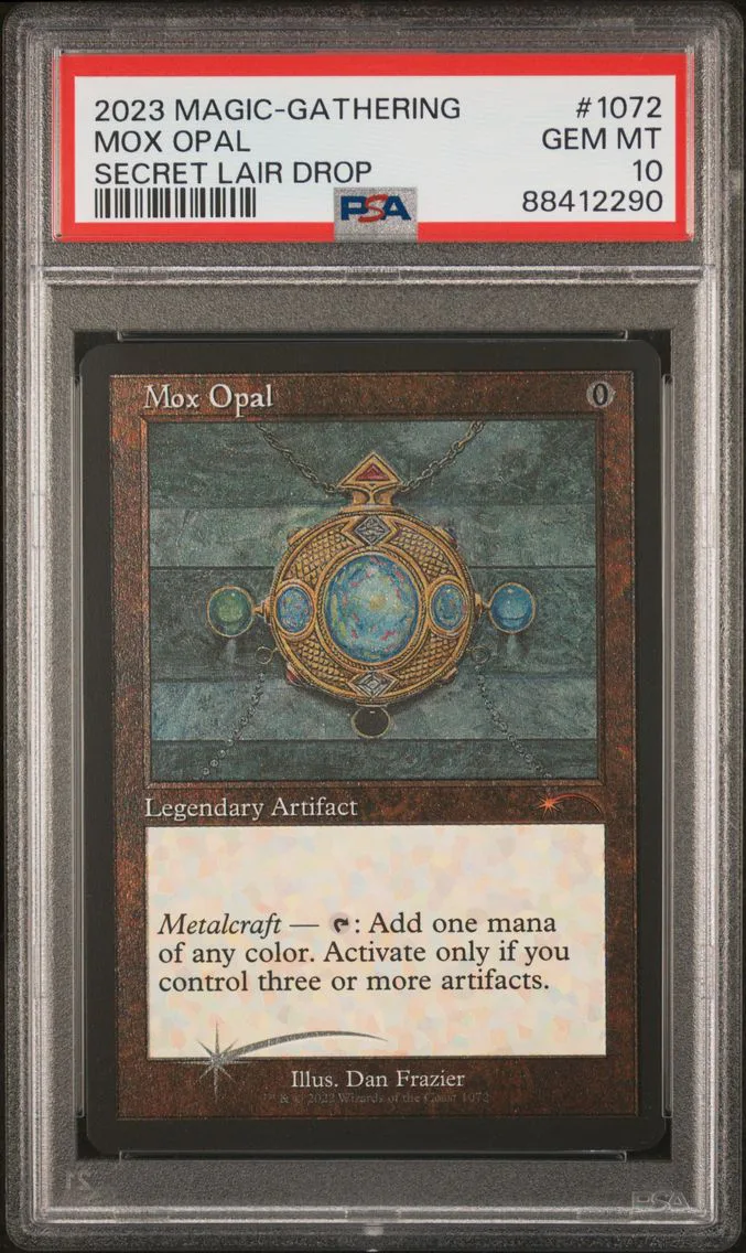 2023 #1072 MOX OPAL PSA 10 MAGIC THE GATHERING SECRET LAIR DROP