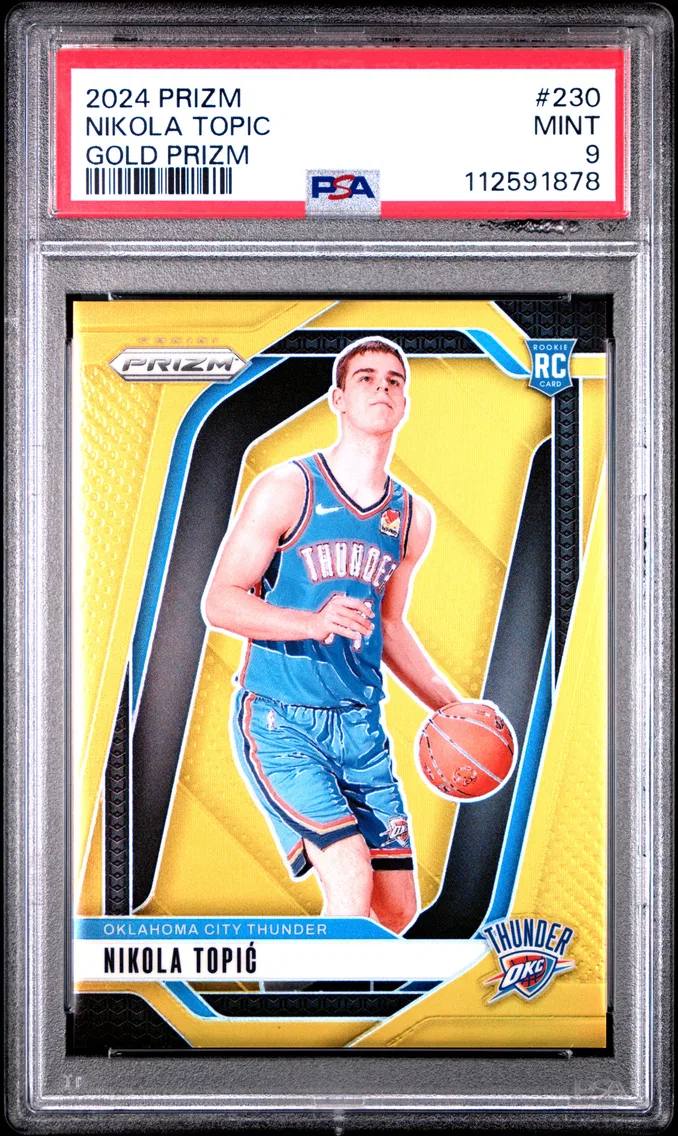 2024 #230 Nikola Topic PSA 9 Pan