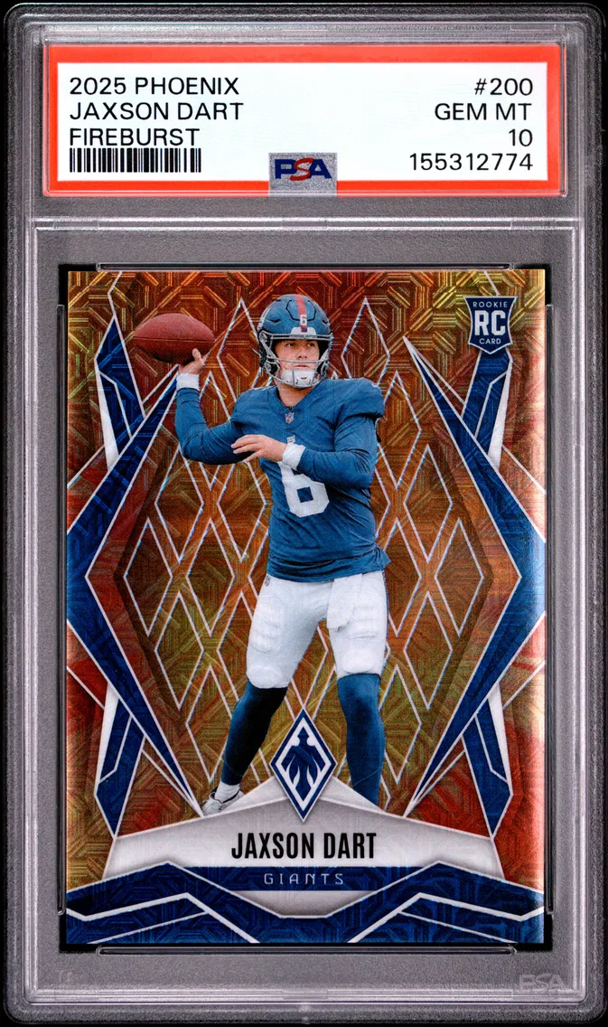 2025 #200 Jaxson Dart PSA 10 Panini Phoenix