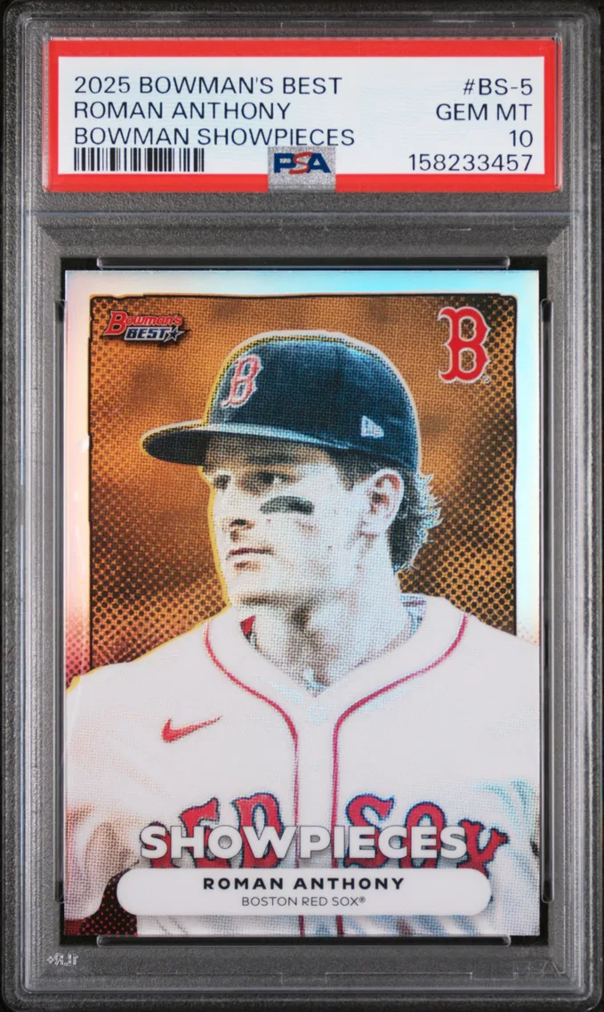 2025 #BS-5 Roman Anthony PSA 10 Bowman's Best Bowman Showpieces