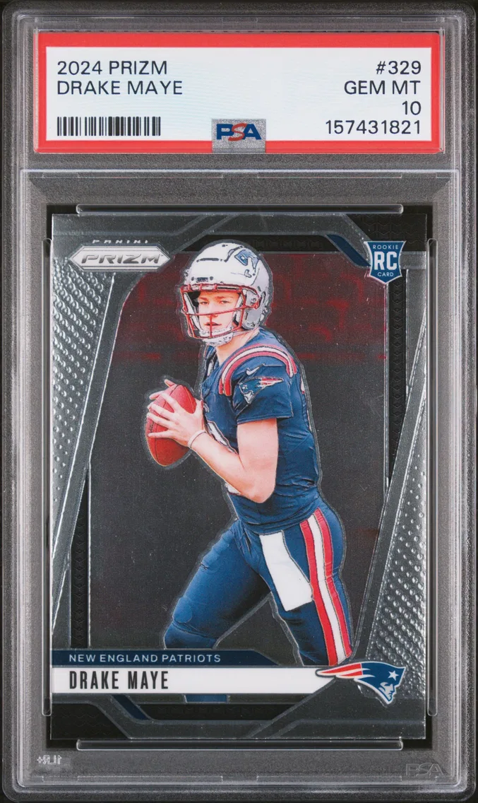 2024 #329 DRAKE MAYE PSA 10 Panini Prizm
