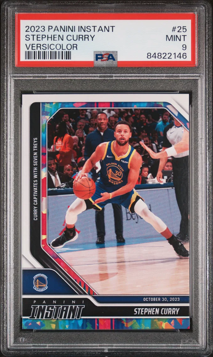 2023 #25 Stephen Curry PSA 9 Pan