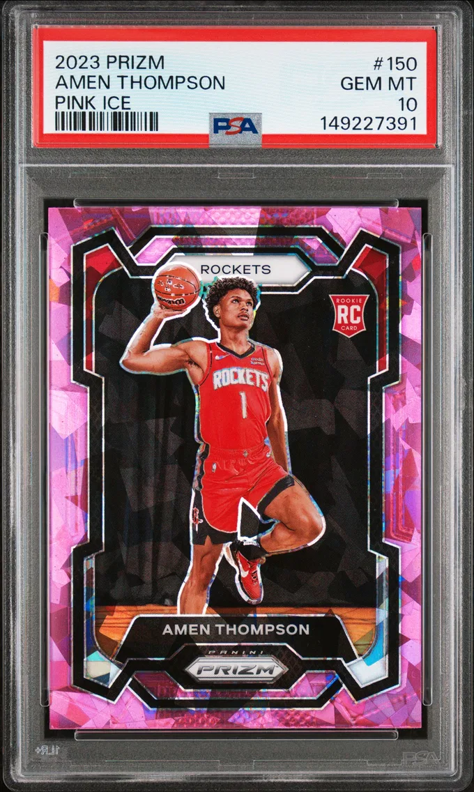 2023 #150 Amen Thompson PSA 10 Panini Prizm