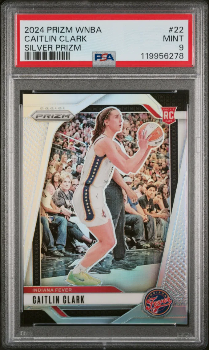 2024 #22 Caitlin Clark PSA 9 Pan