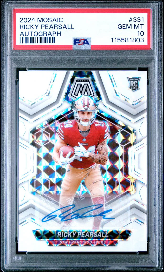 2024 #331 Ricky Pearsall PSA 10 Panini Mosaic