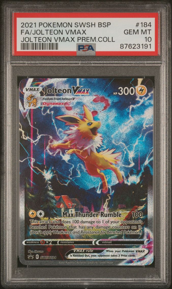 2021 #184 Full Art/Jolteon Vmax