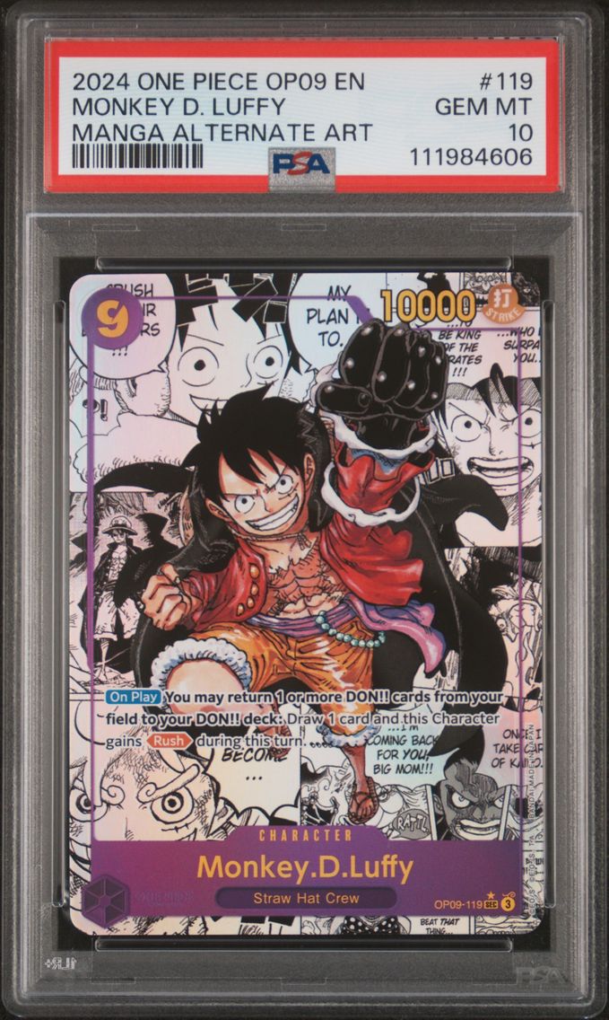 2024 #119 Monkey D. Luffy Manga