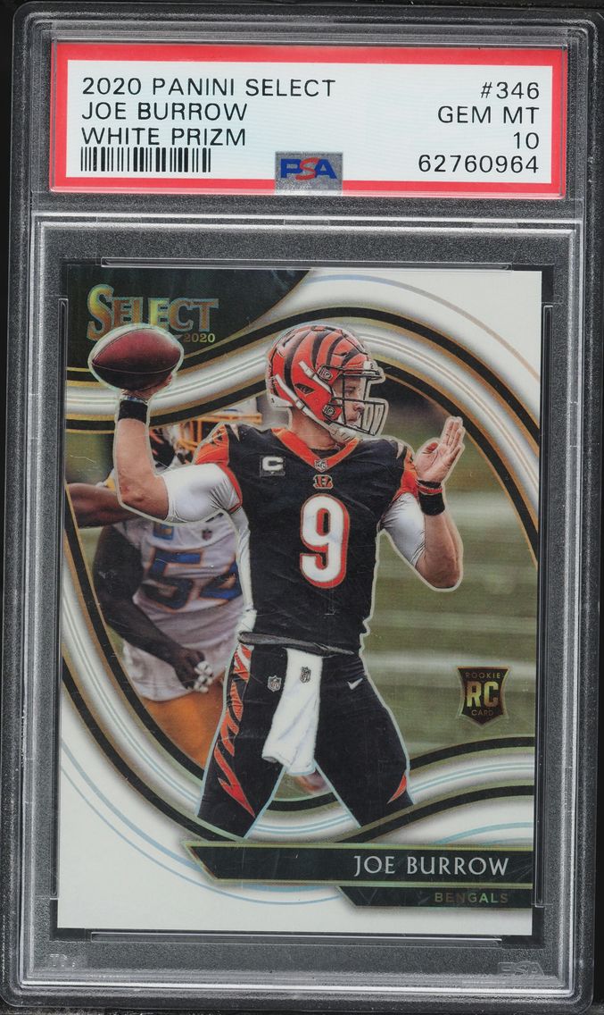 2020 #346 Joe Burrow PSA 10 Pani
