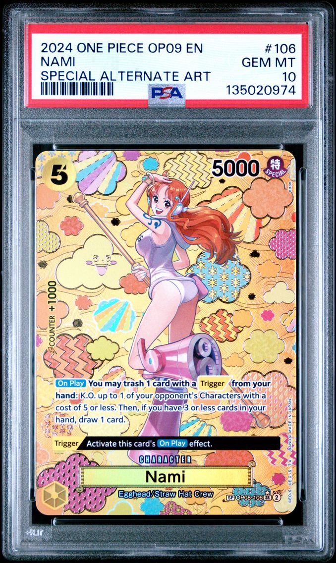 2024 #106 Nami PSA 10 One Piece 