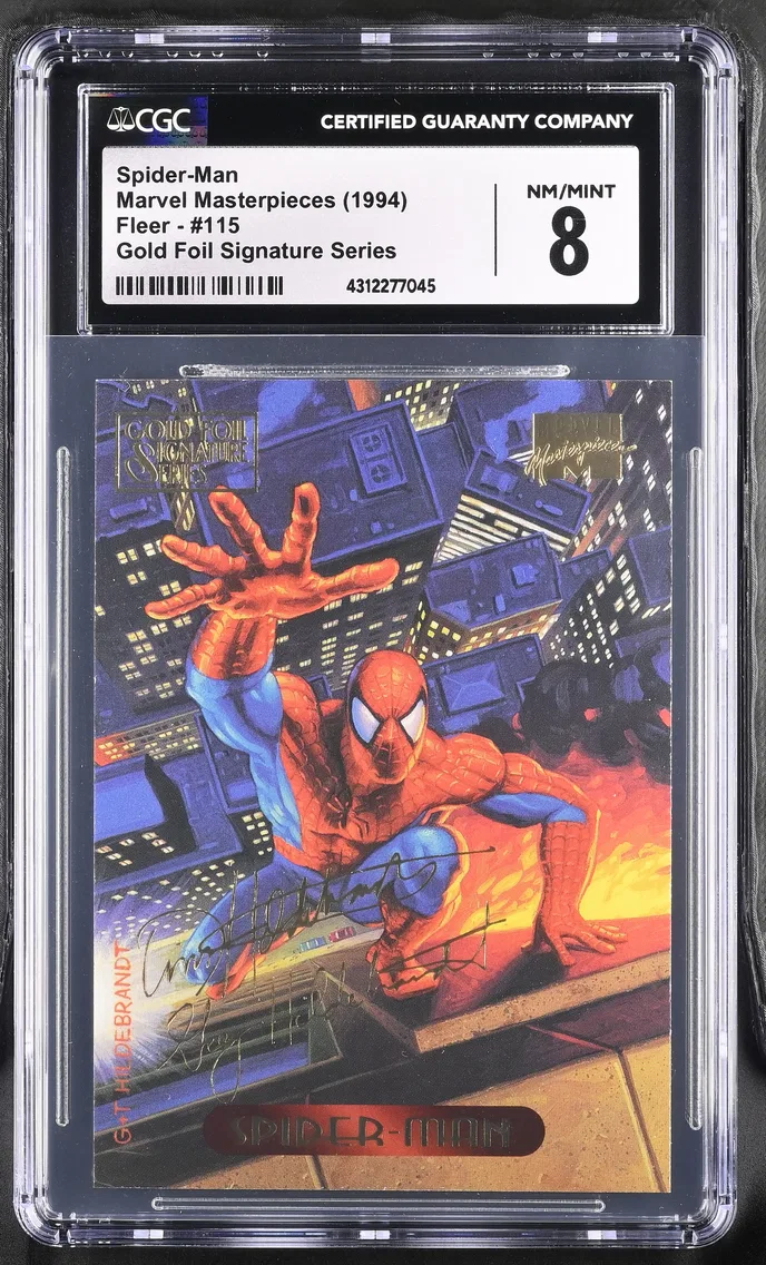 1994 #115 Spider-Man CGC 8 Marvel Masterpieces 1994 - English