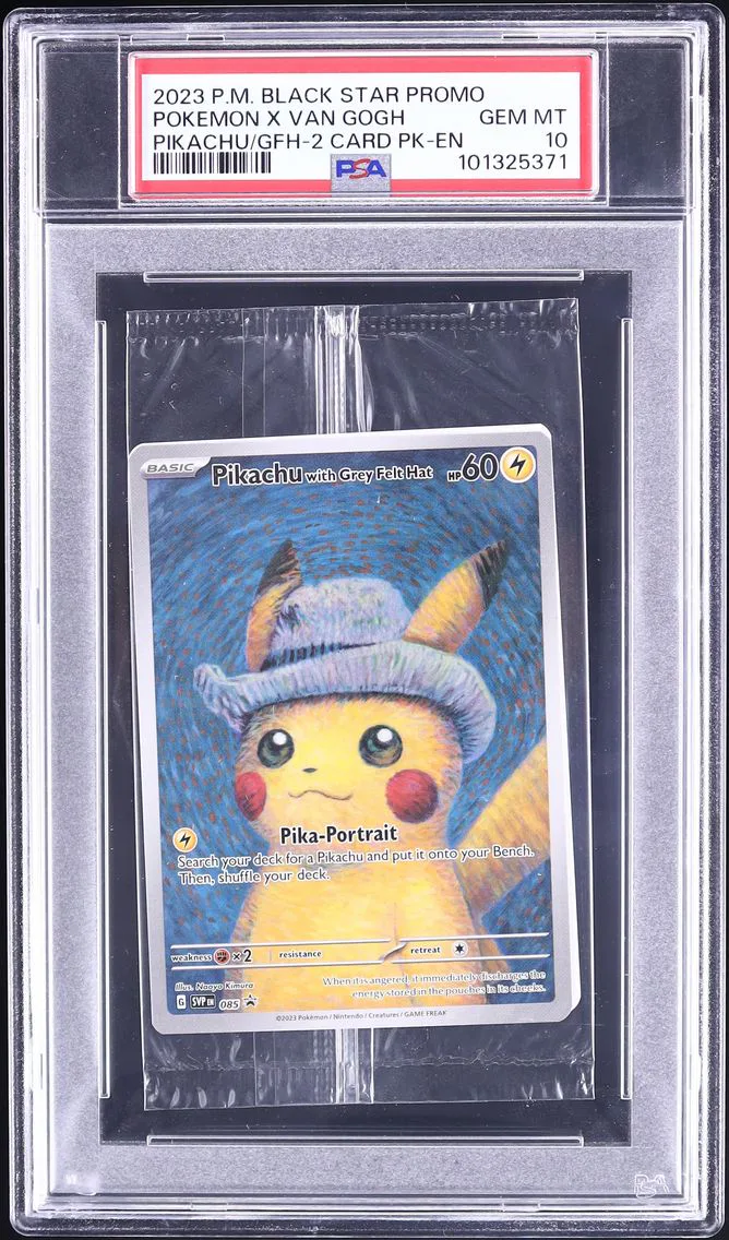 2023 #85 Pikachu With Grey Felt