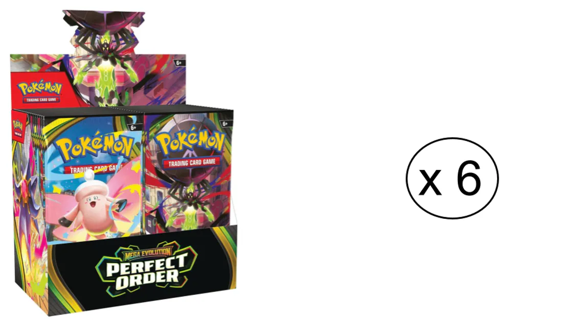 ME03 Perfect Order Booster Booster Box Case (6 BB)