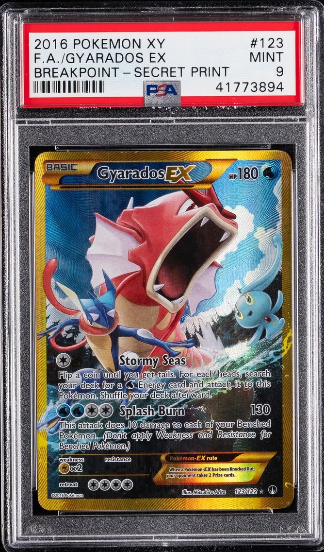 2016 #123 Full Art/Gyarados EX P