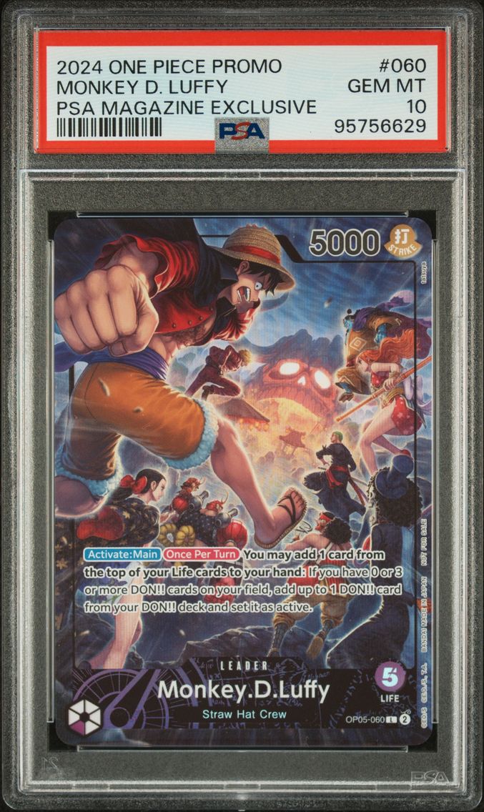 2024 #060 Monkey D. Luffy PSA 10