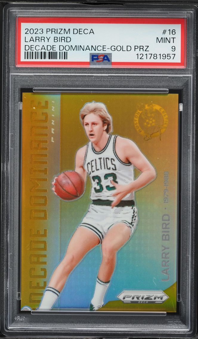 2023 #16 Larry Bird PSA 9 Panini