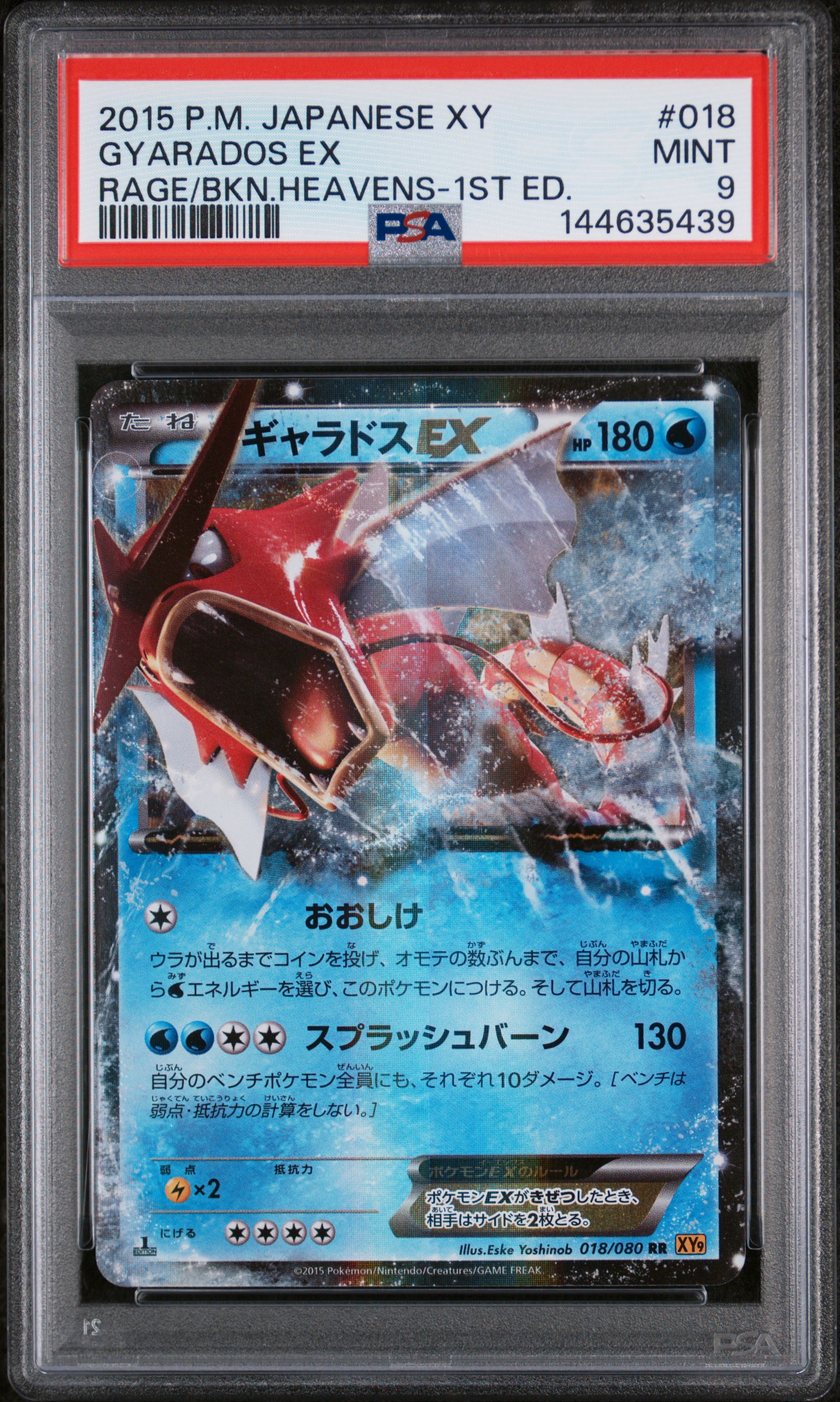 Gyarados EX 1st Edition