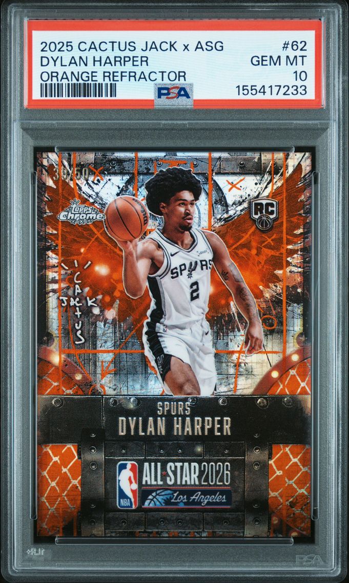2025 #62 Dylan Harper PSA 10 Top
