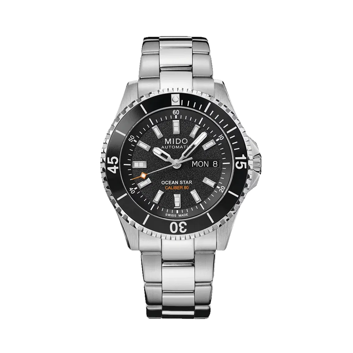 MIDO Ocean Star 200 41mm - Black on Bracelet