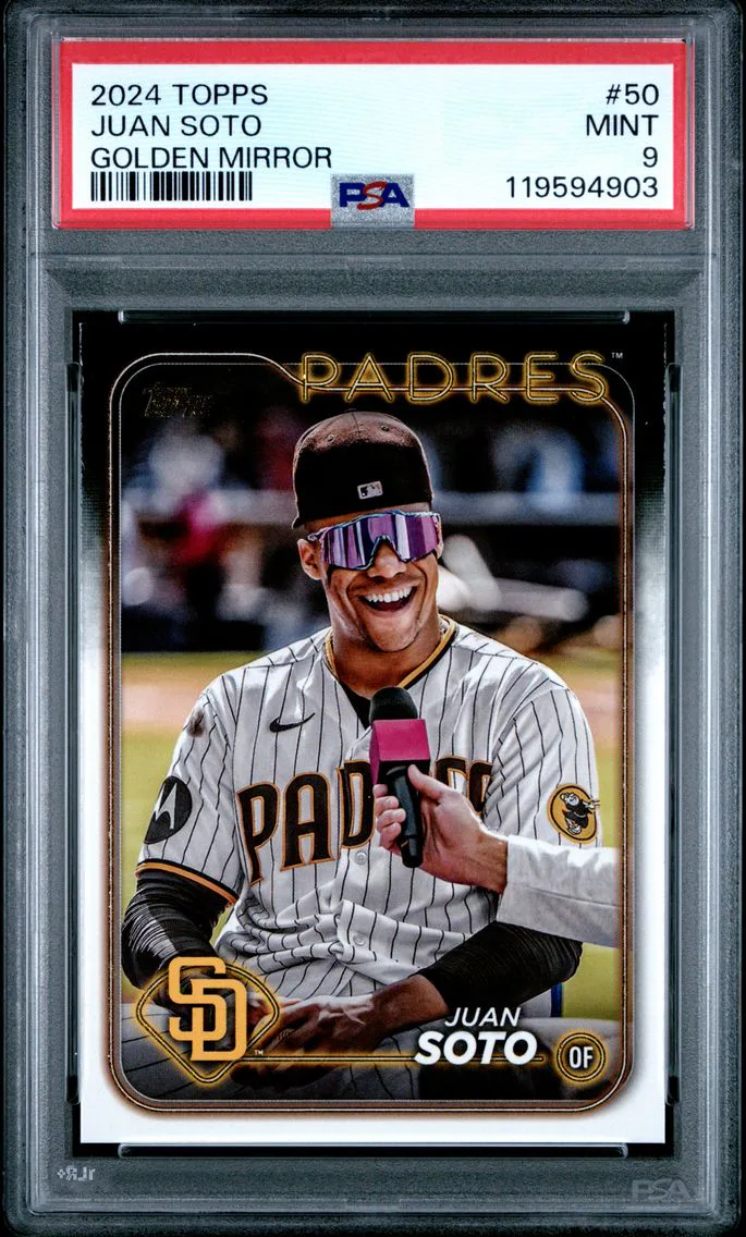 2024 #50 Juan Soto PSA 9 Topps