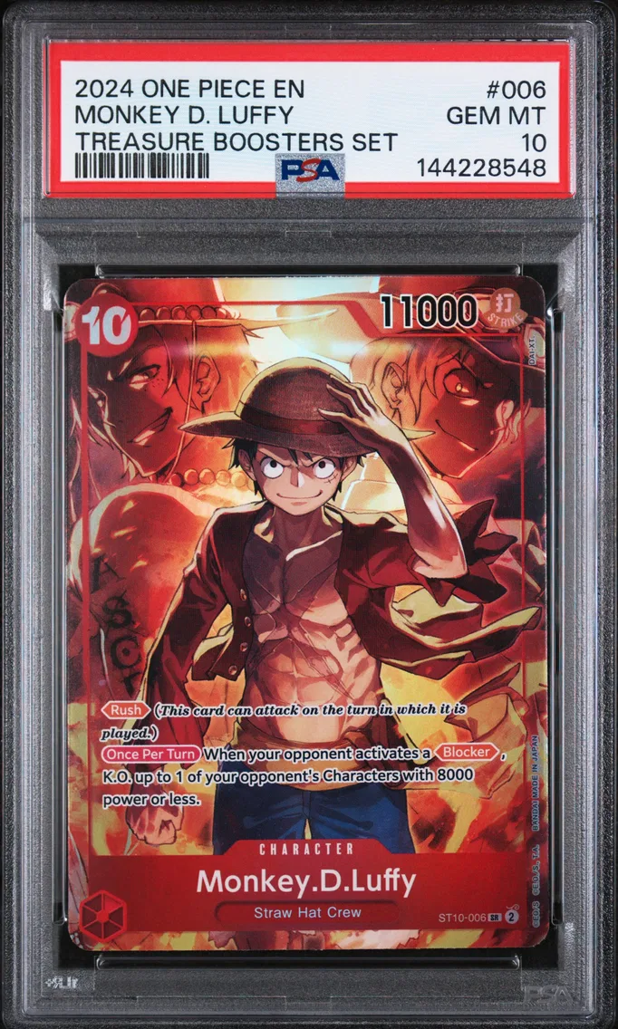 2024 #006 Monkey D. Luffy PSA 10 One Piece Promos