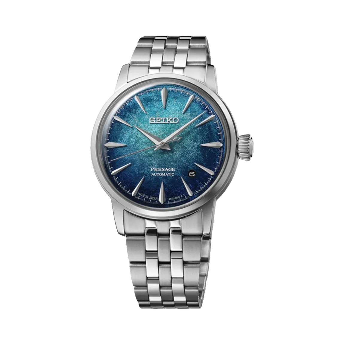 Seiko HCB001 Presage Cocktail Time 38.5mm - Blue on Bracelet