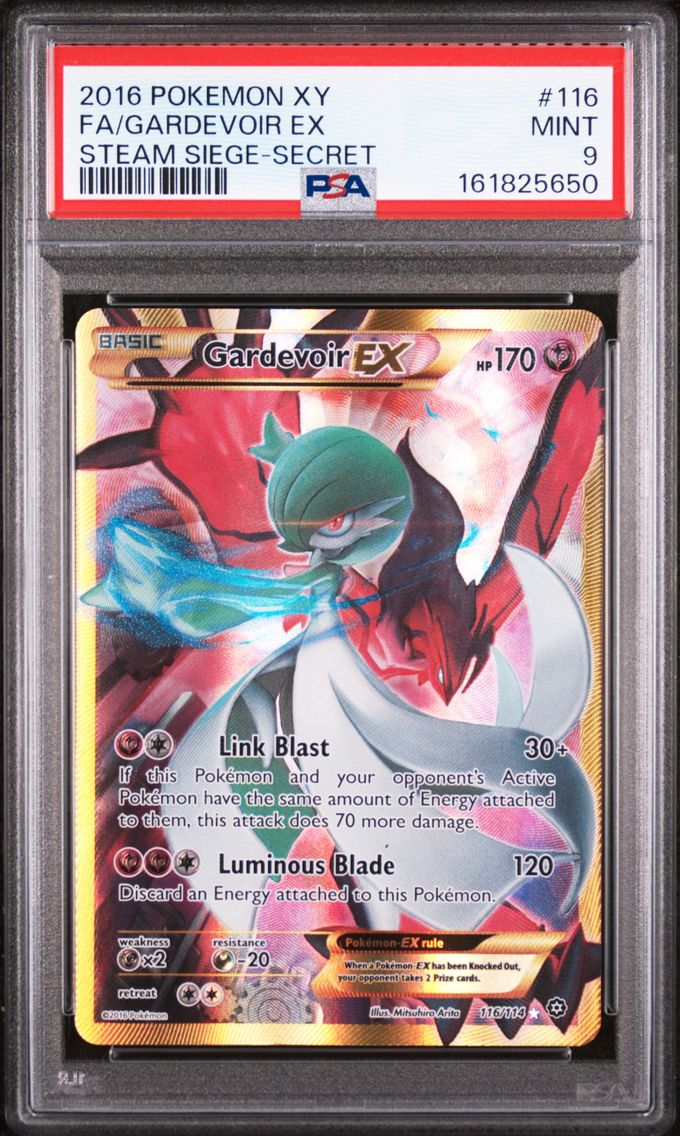2016 #116 Full Art/Gardevoir EX PSA 9 XY Steam Siege