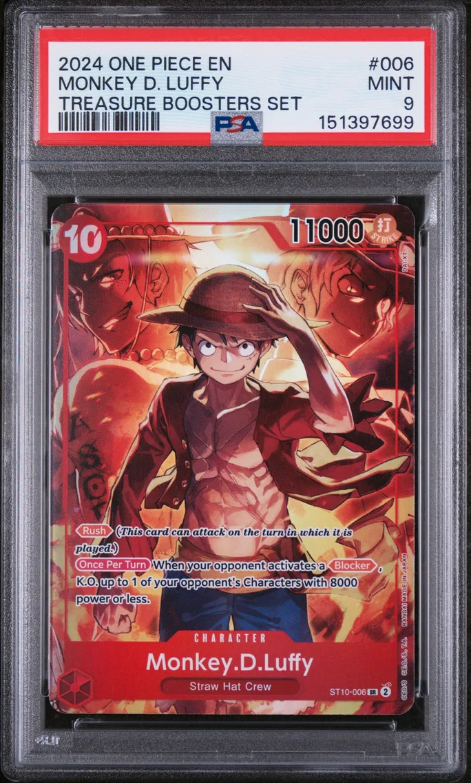 2024 #006 Monkey D. Luffy PSA 9 One Piece Promos