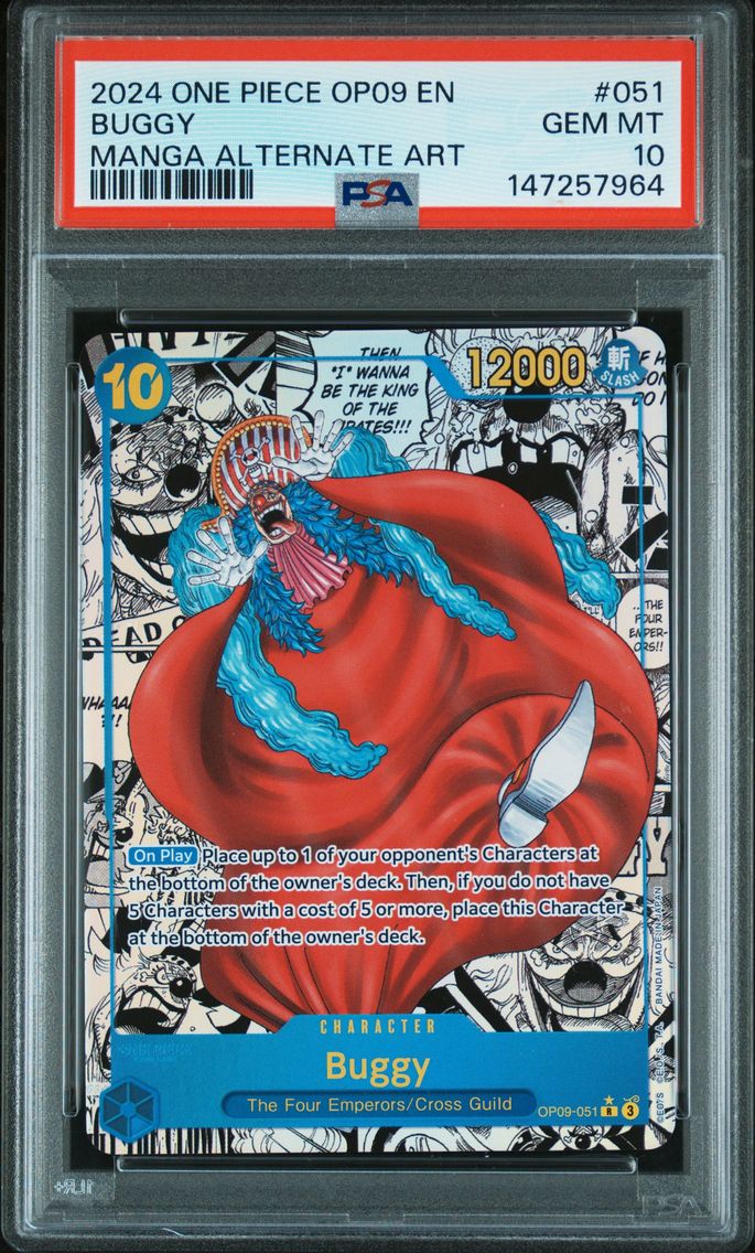 2024 #051 Buggy PSA 10 One Piece