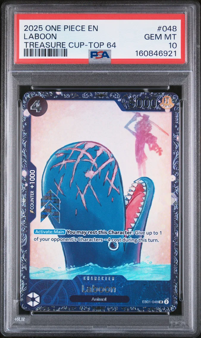2025 #048 Laboon PSA 10 One Piece Promos