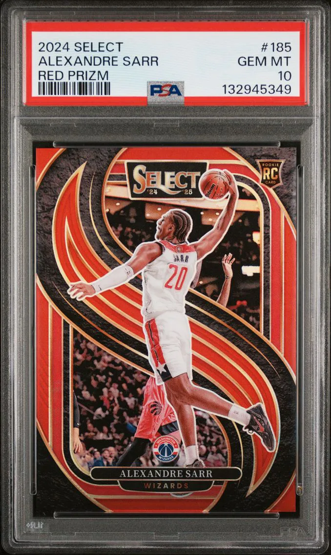 2024 #185 Alexandre Sarr PSA 10 Panini Select