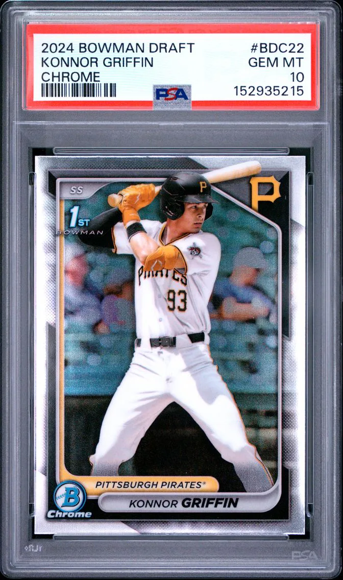 2024 #BDC22 Konnor Griffin PSA 10 Bowman Draft