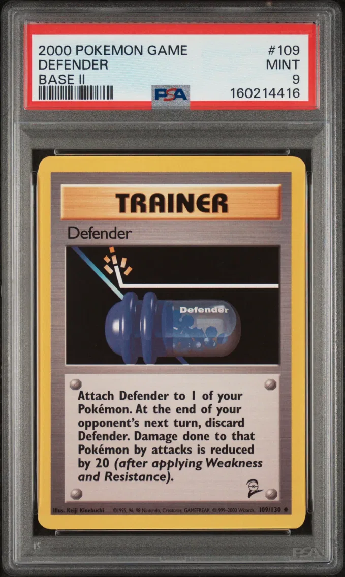 2000 Pokemon Game Base II Defender Game Base II #109 PSA 9