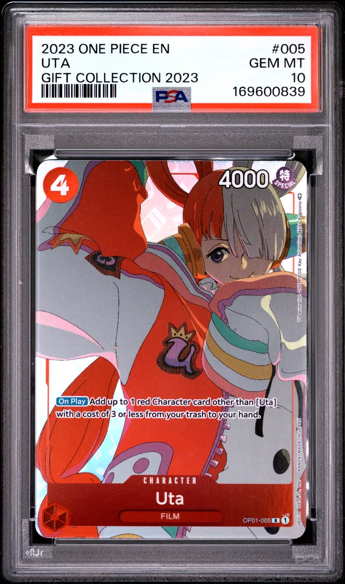 2023 #005 Uta PSA 10 One Piece Gift Collection 2023