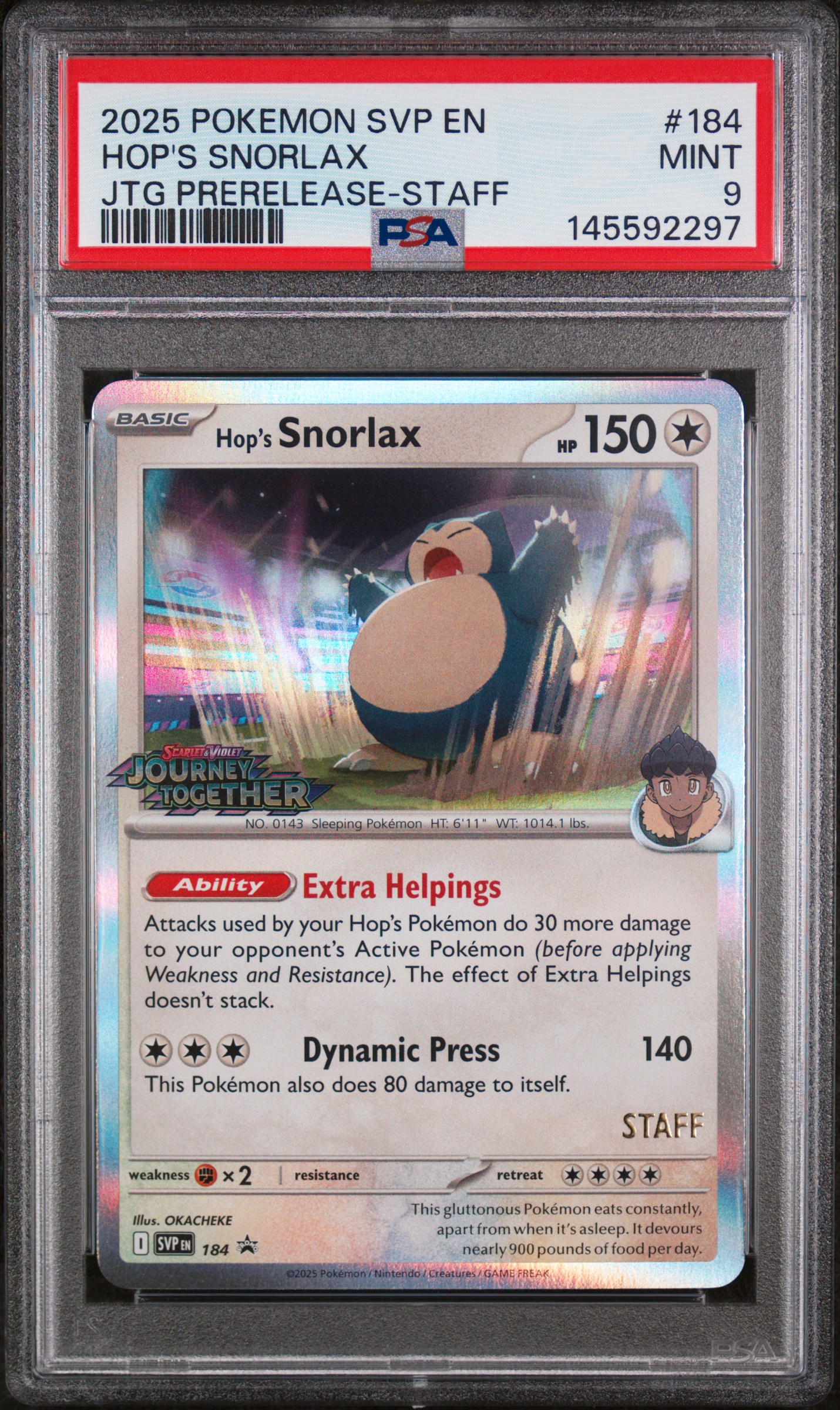 Hop's Snorlax