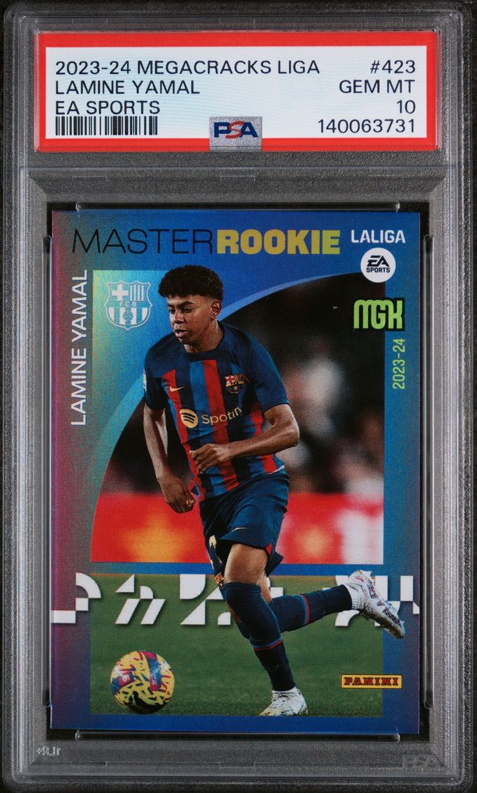 2023 #423 Lamine Yamal PSA 10 Pa