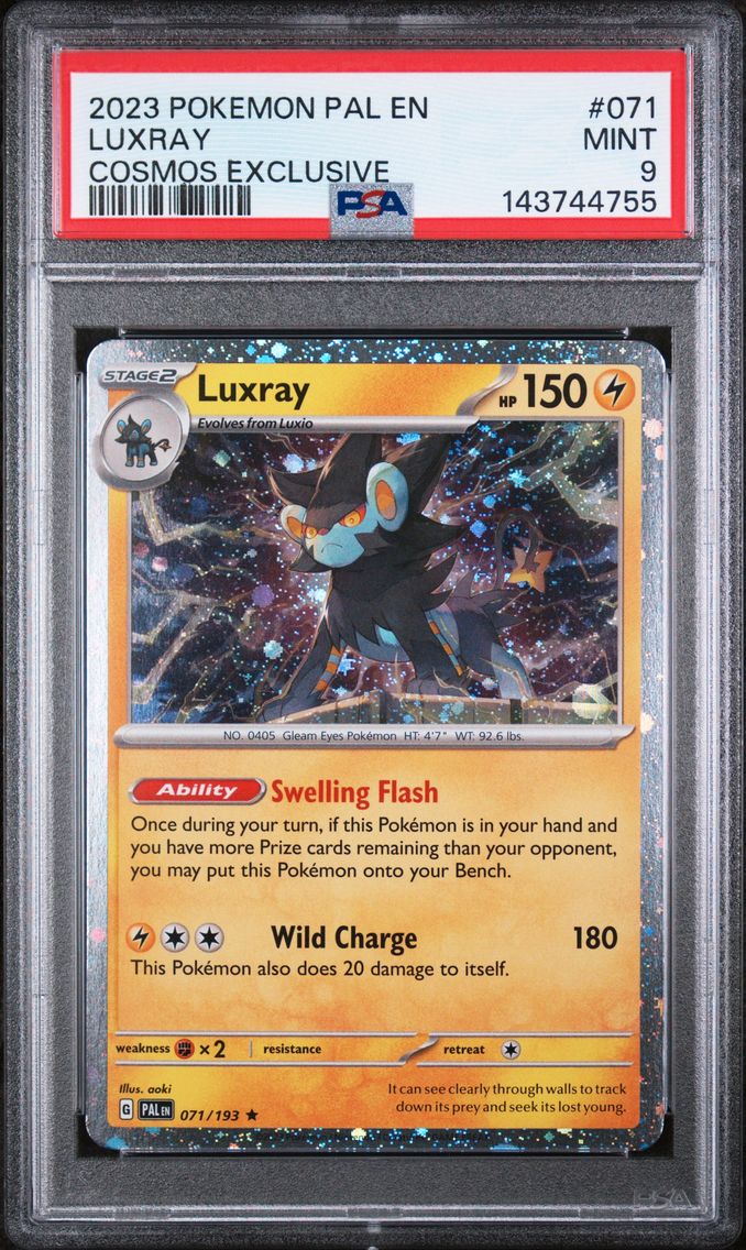 2023 #071 Luxray PSA 9 Pal EN-Paldea Evolved Pokemon