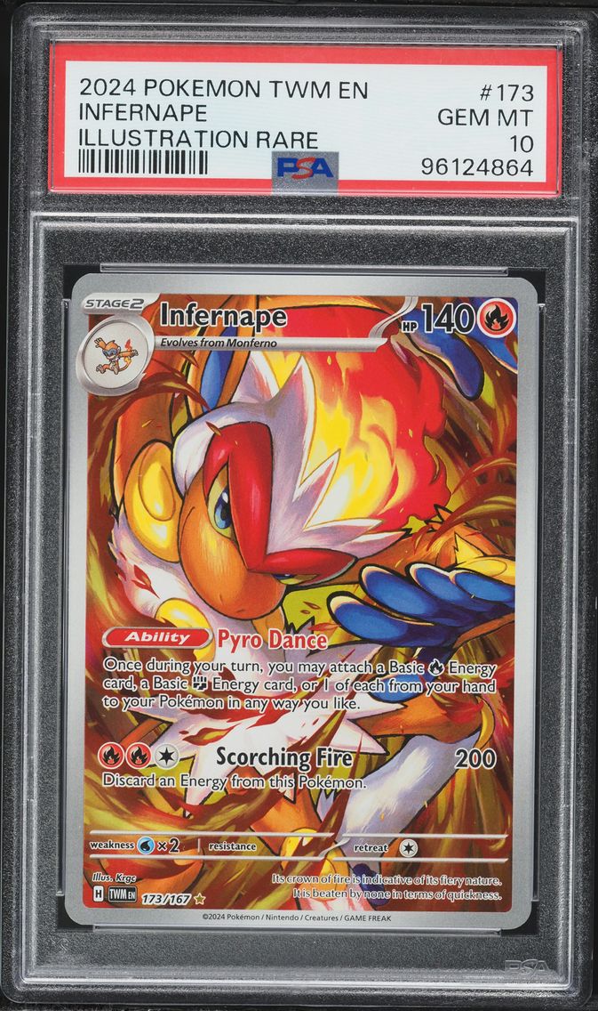 2024 #173 Infernape PSA 10 Twm E