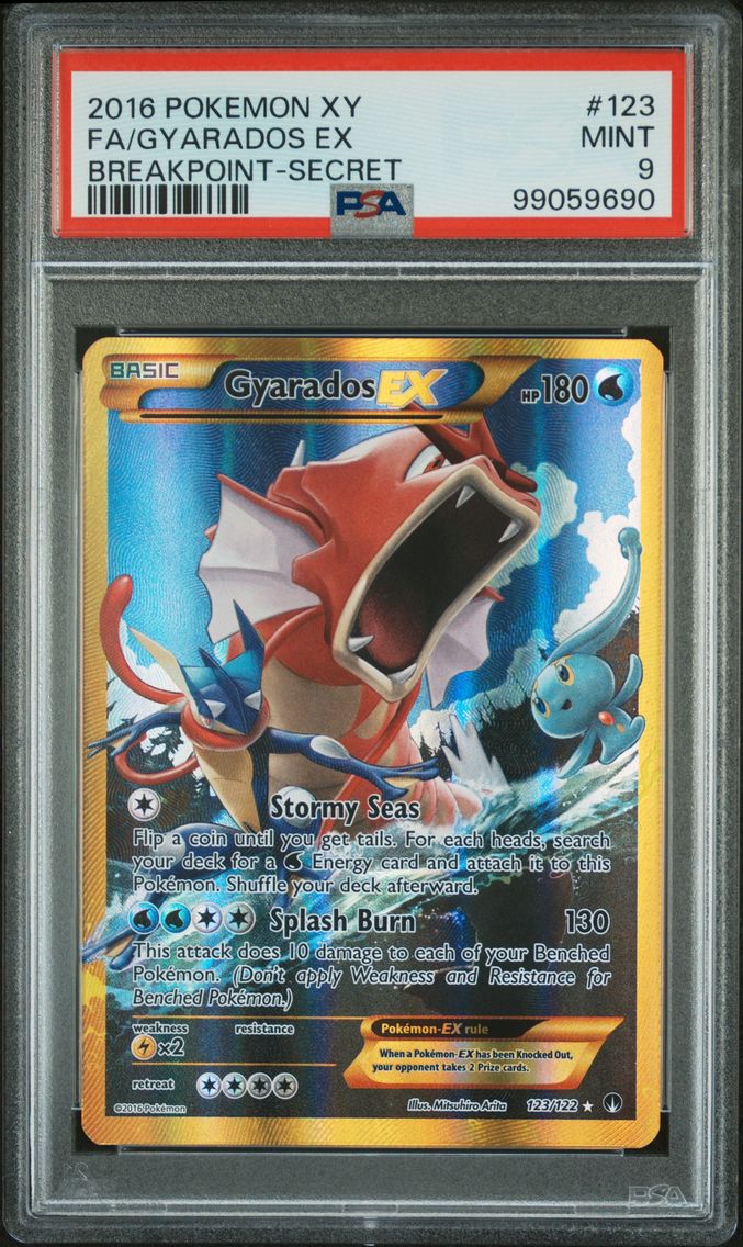 2016 #123 Full Art/Gyarados EX P