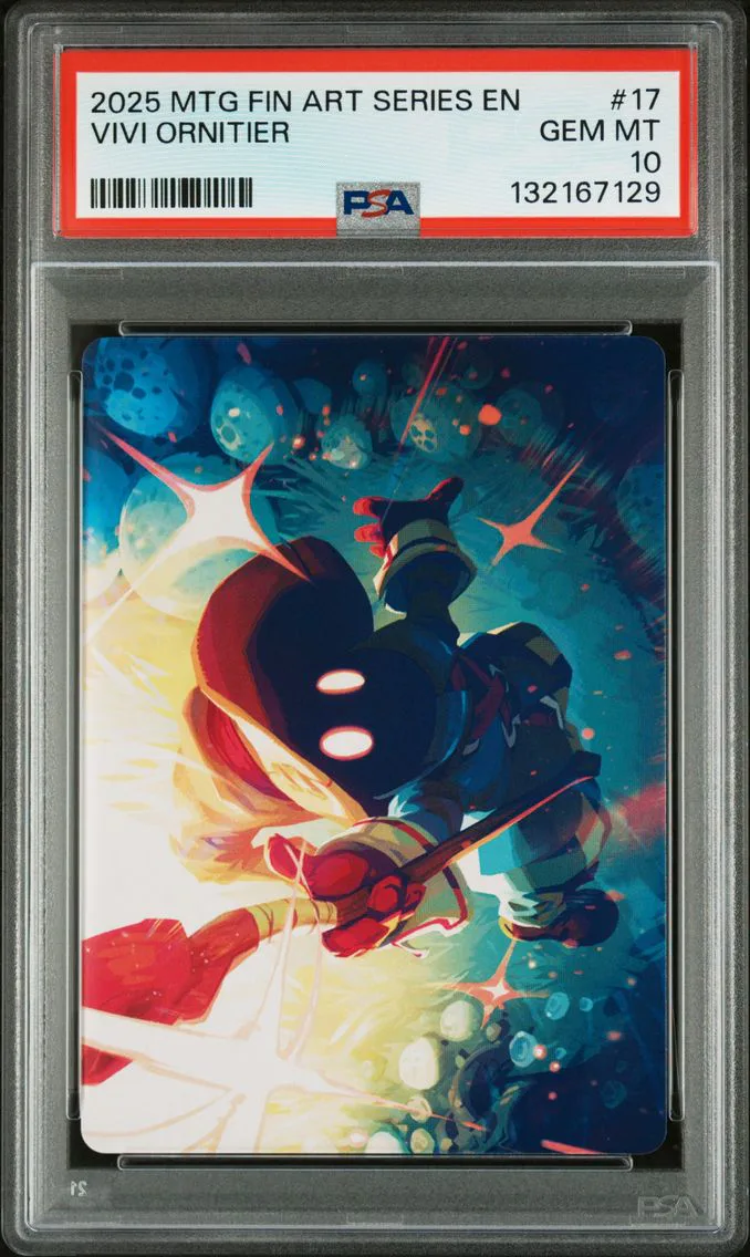 2025 #17 Vivi Ornitier PSA 10 Final Fantasy Art Series
