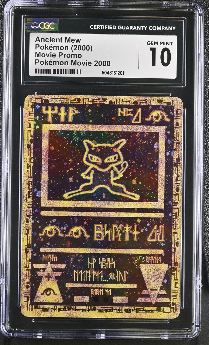 2000 #NA Ancient Mew CGC 10 Movie Promo - English