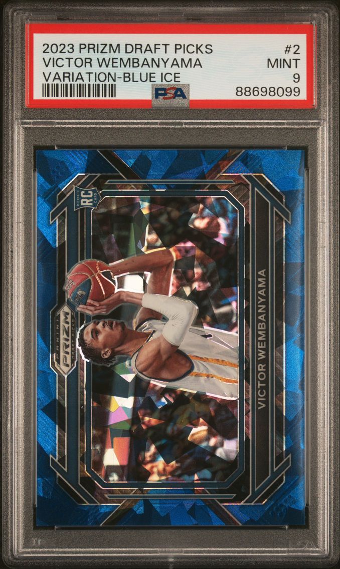 2023 #2 Victor Wembanyama PSA 9 