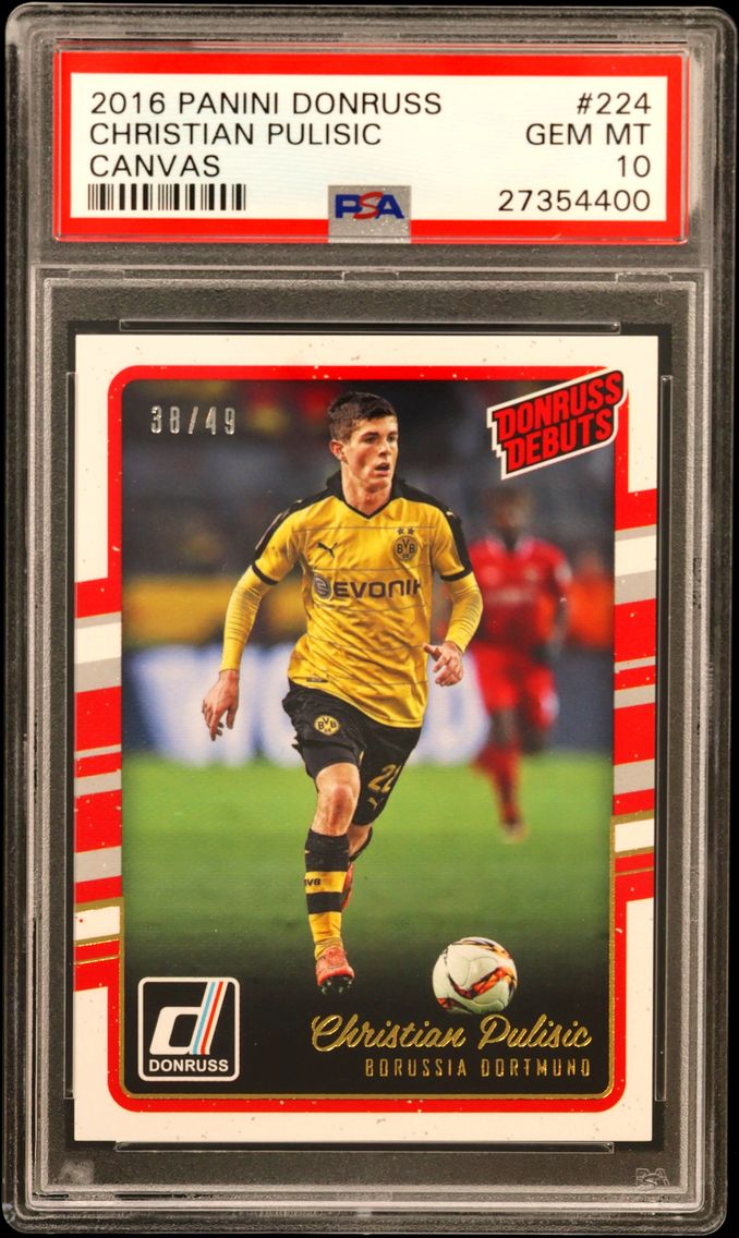 2016 #224 Christian Pulisic PSA 