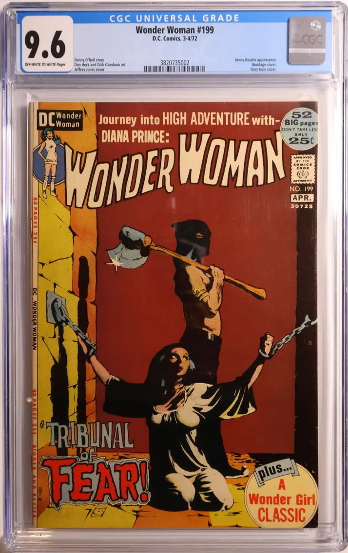 1972 #NA 1972 Wonder Woman #199 CGC 9.6 DC Comics CGC 9.6