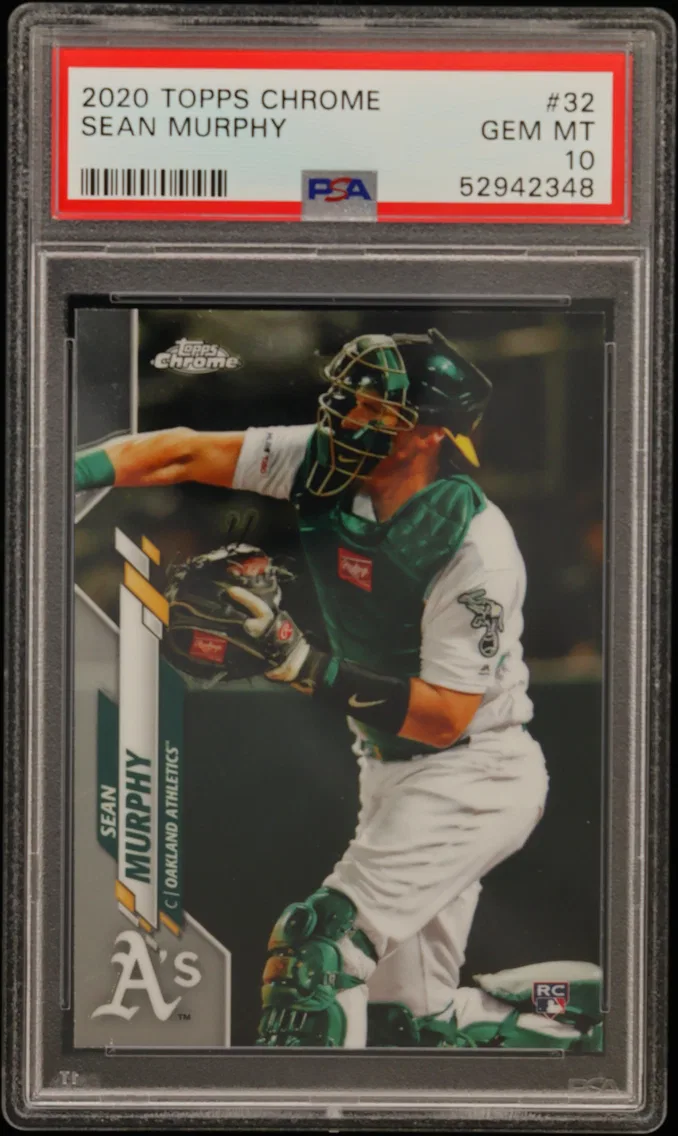 2020 #32 Sean Murphy PSA 10 Topps Chrome