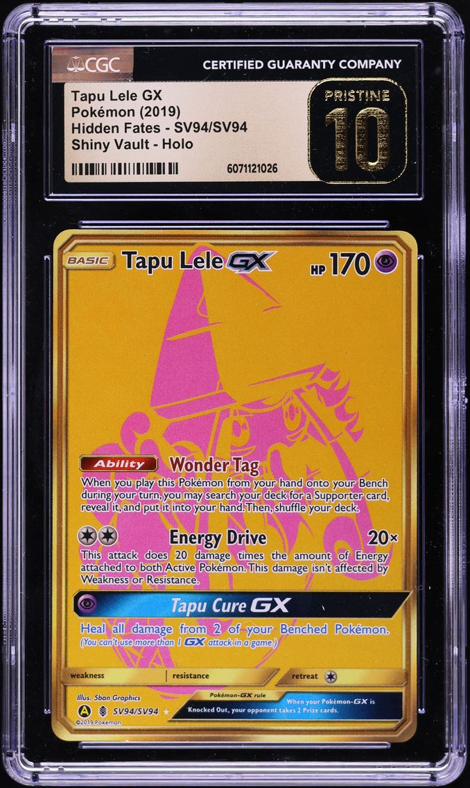 2019 #SV94 Full Art/Tapu Lele GX