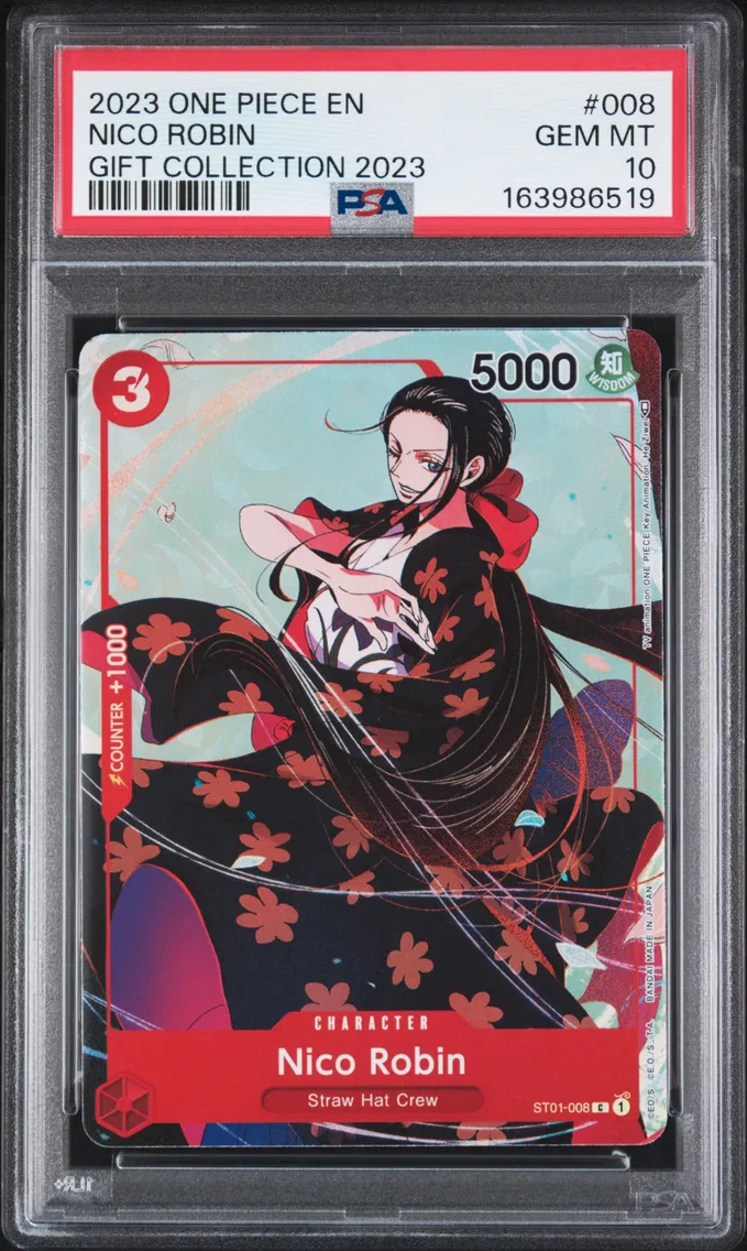 2023 #008 Nico Robin PSA 10 One Piece Gift Collection 2023