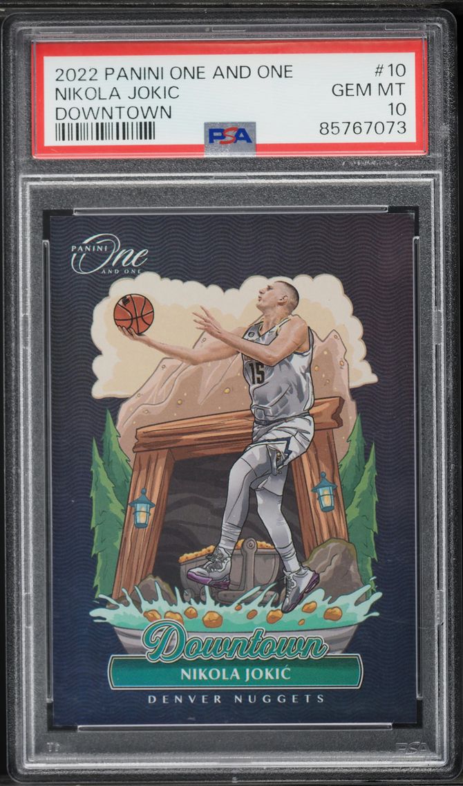 2022 #10 Nikola Jokic PSA 10 Pan