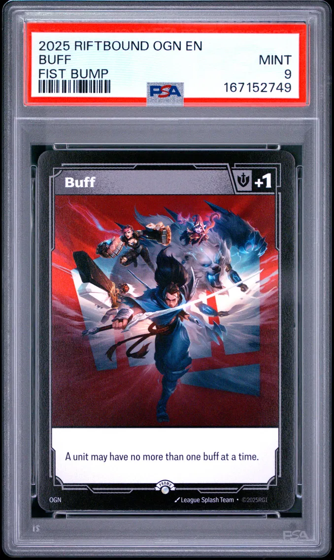 2025 #NA Buff PSA 9 Riftbound: League of Legends Ogn-Origins