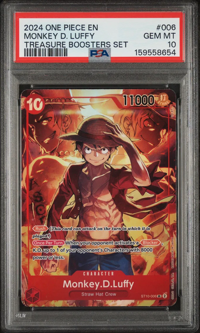 2024 #006 Monkey D. Luffy PSA 10 One Piece Promos