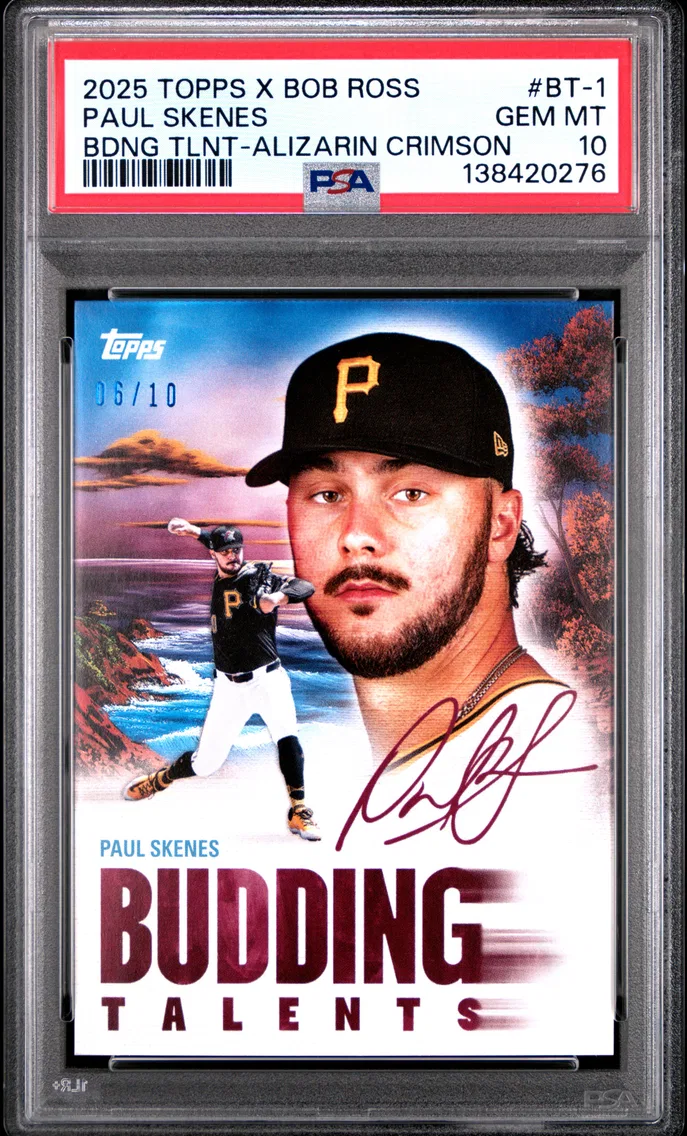 2025 #BT-1 Paul Skenes PSA 10 To